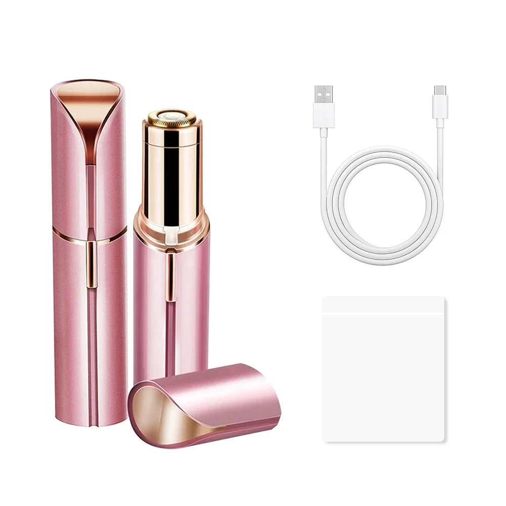 ZariSilk Painless Shaver Rose Gold-Battery