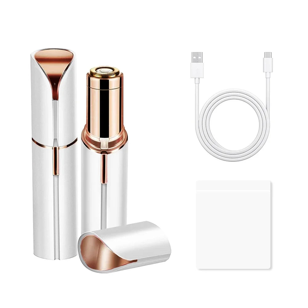 ZariSilk Painless Shaver Rose Gold-Battery