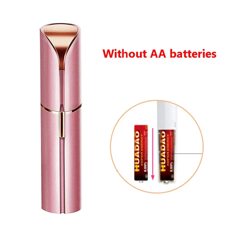 ZariSilk Painless Shaver Rose Gold-Battery